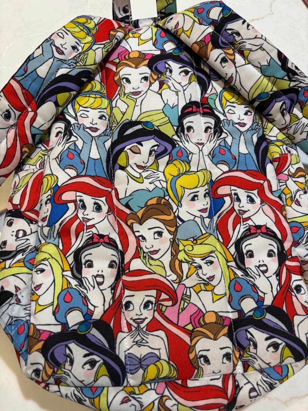 Loungefly Disney Princess Allover Print Multicolor Backpack - Picture 7 of 13